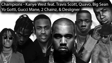 champions kanye gucci|youtube the champions.